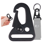 Karabińczyk Metalowy MOLLE - Uchwyt do Mocowania na Pasek - 24mm EDC