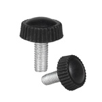 Pokrętło Radełkowane M4x12mm - Gałka Regulacyjna do Precyzyjnych Zastosowań Mechanicznych