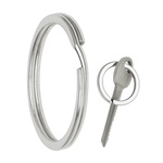 Kółko sprężynowe do breloka - Płaskie kółeczko 30mm - Wytrzymałe i praktyczne