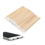 Zestaw Patyczków do Czyszczenia Elektroniki - Idealne do Klawiatury, Myszki i Słuchawek - 100 Sztuk