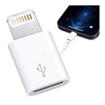 Adapter do podłączenia akcesoriów MicroUSB do urządzeń Lighting iPhone 5/6/6+/7