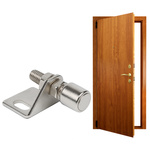 Magnetyczny Odbojnik Do Drzwi Kątowy Stoper Odbój Ogranicznik Metalowy