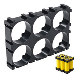 Plastikowa Obudowa 2x3 do Pakietowania Akumulatorów Li-Ion 18650 - 6 Szt.