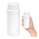 Butelka HDPE - 100ml - z zakrętką - plomba zabezpieczająca