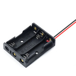 Koszyk na Baterie 3xAA (R6) z Przewodami - Idealny do Zasilania Odbiornika w Modelach