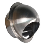 Czerpnia Powietrza - Ścienna Wyrzutnia - Kratka Wentylacyjna Ścienna - Okapnik fi 96mm