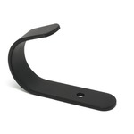 Haczyk do powieszenia różnych akcesoriów kuchennych i łazienkowych - czarny 66mm