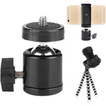 Mini Głowica Kulowa 360 - Doskonałe Wsparcie Dla Pasjonatów Fotografii