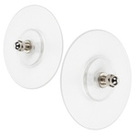 Śruba Samoprzylepna Okrągła 4mm 60x60mm 2szt Ścienny Uchwyt