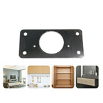 Płytka do Naprawy Zawiasów Meblowych - Solidne Mocowanie i Trwała Naprawa - 90x47mm