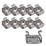 Nakrętka Koszykowa M4 Klatkowa - Element Mocujący do Szafy Rack - 10 Sztuk