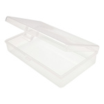 Plastikowe Pudełko Prostokątne 13,5x8x3cm Organizer Transparentny