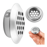 Kratka Wentylacyjna 25mm Stal Nierdzewna do Szafek i Garderób