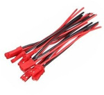 Wtyk JST - BEC z przewodem żeński 110mm
Wtyk JST - BEC z przewodem męski 110mm