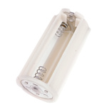 Koszyk na Baterie AA 3x 4,5V - Okrągły Pojemnik Biały - Zastosowanie DIY