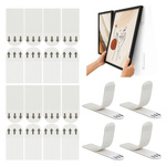 Rzepy Do Wieszania Obrazów Samoprzylepne 12 Sztuk 16x29mm Paski Montażowe