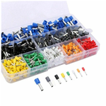 Zestaw 400 Tulei Izolowanych - Wszechstronny Zbiór Kablowych Końcówek