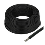 Przewód Silikonowy Miedziany Ocynowany 14AWG - Elastyczny 400 Żył - 2,0mm2 - Czarny