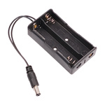 Koszyk na Baterie 18650 z Wtykiem DC - Idealny do Projektów Arduino i Oświetlenia