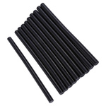 Klej na Gorąco Czarny - Wkłady Klejowe 10szt - 11x200mm - Idealny do Majsterkowania i Modelarstwa