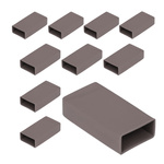 Nakładka Izolacyjna Silikonowa TO-220 - 10 Sztuk - Osłona Termoprzewodząca