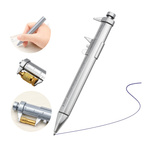 Suwmiarka z Długopisem 0-100mm - Czarny - 2w1 - Linijka - Narzędzie Pomiarowe