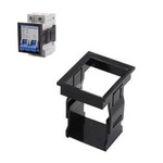 Uchwyt Montażowy Wyłącznika Dz47-63 2p na Klamrę Przełącznika - Prosta Konstrukcja do Stabilizatorów Napięcia i Transformatory