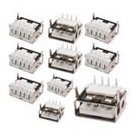 Gniazdo Żeńskie Usb Af10.0 Krótki Korpus 2-Nóżki Dip - 10 Szt - Tht -  Idealne Do Elektroniki I Projektów Diy