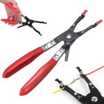 Narzędzie do pewnego trzymania elementów podczas lutowania - Szczypce do Lutowania Przewodów Kabli 24cm