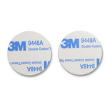 Mikroguma Dwustronna z Klejem 3M - 200szt - Czarna - 1,5mm x 10mm - Samoprzylepna Piankowa Podkładka