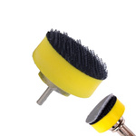 Trzpień z adapterem na rzep do mocowania tarcz polerskich - idealny do prac polerskich