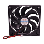 Wentylator cichy i wydajny do chłodzenia - 120x120x25mm - regulacja obrotów
