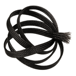 Oplot Poliestrowy Black 10mm - Elastyczna Plecionka na Przewody - 1mb