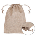 Woreczek Materiałowy z Sznureczkiem 13x18cm - Idealna Sakiewka na Zioła i Prezenty