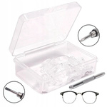 Zestaw Zapasowych Nosków Do Okularów 10 Par Silikonowe Noski  Z Wypustkami