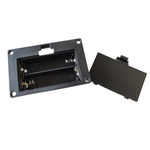 Koszyk na Baterie z Pokrywą 2xAA - Praktyczne Narzędzie do Montażu Baterii w Urządzeniach lub Modelach RC