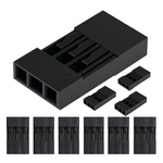 Wtyk kołkowy 2,54mm 3 Piny Osłonka 10 Sztuk - do Układów Elektronicznych