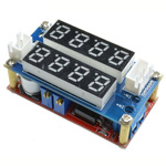 Przetwornica Step-Down XL4015E 5A z Miernikiem Prądu i Napięcia LED