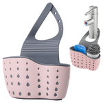 Organizer Na Gąbkę Do Zlewu Uchwyt Kuchenny Ociekacz Wieszak Pojemnik