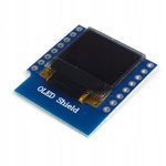 Wyświetlacz OLED 0,66' 64x48 pikseli I2C SSD1306 do Wemos D1 mini ESP8266 - Biały