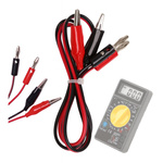 Przewody Pomiarowe Uniwersalne 100cm z Krokodylkami 35mm i Wtykami Banan 4mm