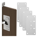 Panel Naprawczy Zawiasu 90x44mm Blaszka 0,5mm Płytka Meblowa Naprawcza - Zestaw 4 sztuk