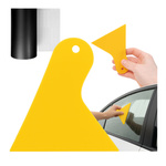 Naklejki Rakla do folii karbonu 77x110mm - Skrobak do usuwania kleju