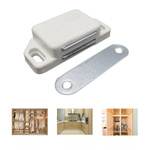 Zamek Meblowy Magnetyczny - Wygodne Otwieranie Bez Kluczy - 56x25mm