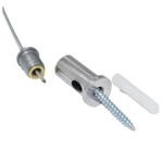 Uchwyt Samozaciskowy Linki Stalowej do Oświetlenia i Tablic Reklamowych - Solidne Rozwiązanie Systemu Linkowego