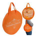 Organizer do Haftowania z Przeźroczystą Ścianką - Torba na Akcesoria Dla Dziewiarstwa