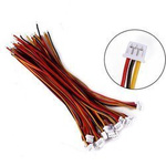 Gniazdo Micro JST z przewodem 100mm - 3 Pin Raster 1.25 - Mcx - Żeński - Idealne dla Mini Helikopterów RC, Samolotów i Pasków LED