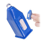 Mini Latarka UV LED - Niebieskie Światło do Uwierzytelniania Waluty i Testowania Okularów