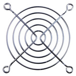 Chromowana Osłona Wentylatora 40mm - Kratka Grill do Obudowy Komputera