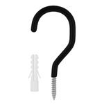 Hak Na Rowery Rowerowy Bagażnik Czarny Uchwyt 16,7cm